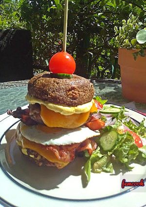 Φωτογραφία της συνταγής Το σπιτικό tower burger