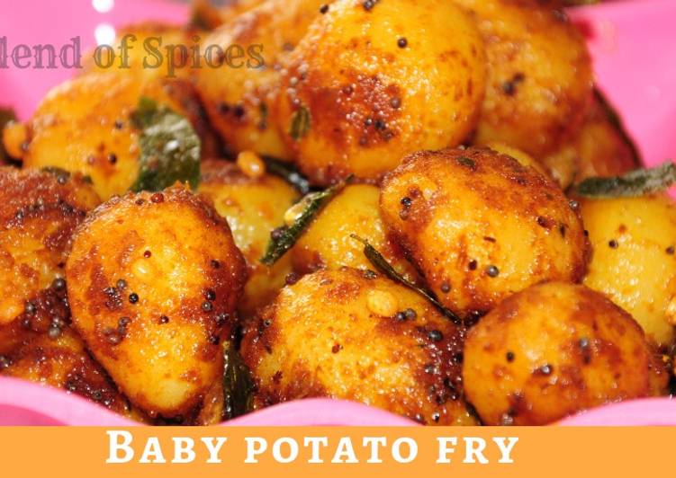 Easiest Way to Prepare Any-night-of-the-week Baby Potato fry