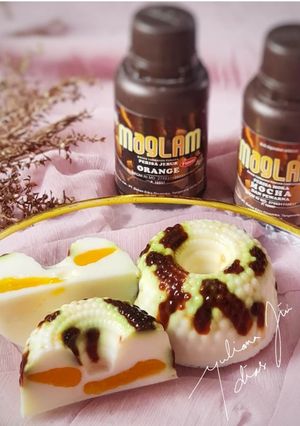 Foto resep Puding Mini Percik Jeruk Moka