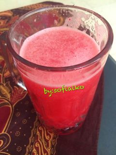 Foto resep Es jus semangka