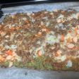 Masa de pizza de brócoli y avena