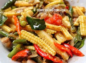 Foto resep Tumis soleng cumi asin