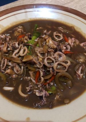 Foto resep Cumi saos padang sederhana