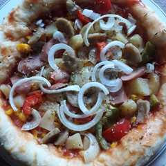 รูปของ Pizza home made