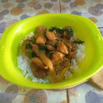 Resep Cah Ayam Jamur Bakmi Gm Ala Willgoz Oleh Kiki Nomuyepo Cookpad