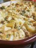 Stuffed Alfredo Chicken Shells
