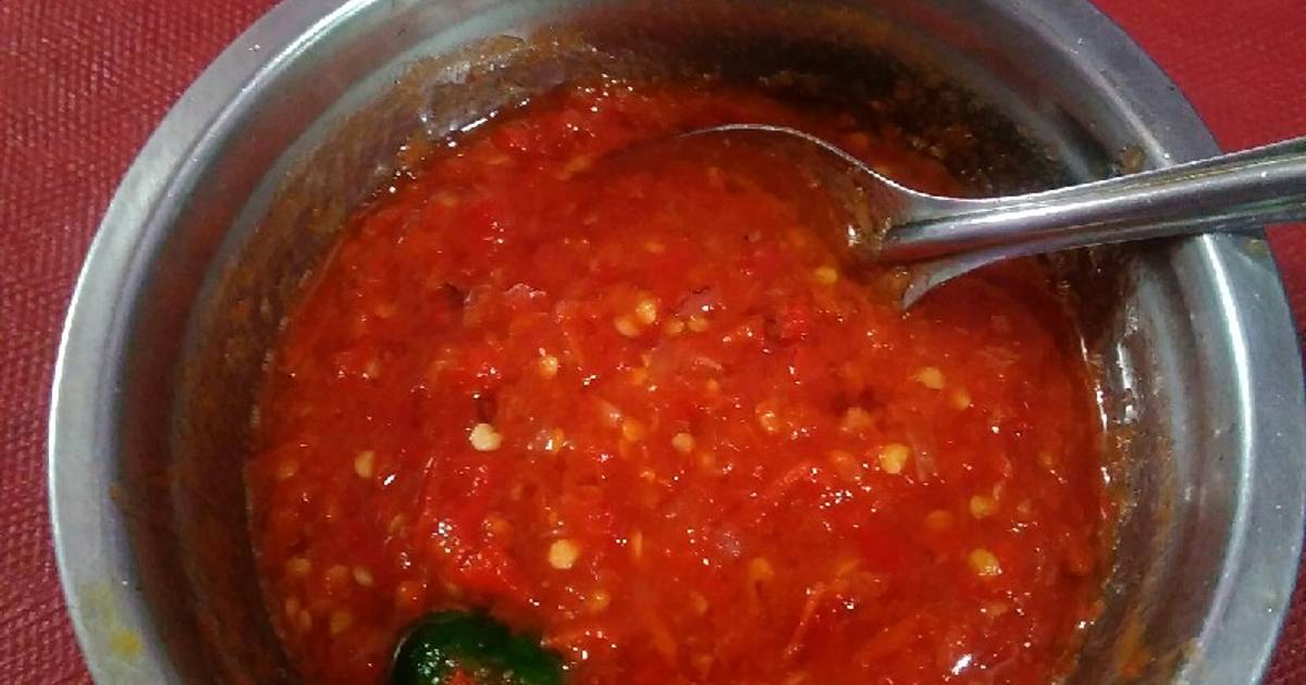 Resep Sambal Tomat Kukus Oleh Putu Nenna Ayu Riana Cookpad