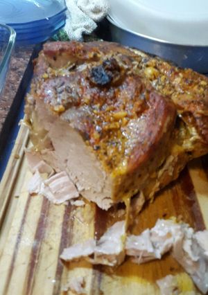Una foto de Jamón al horno!