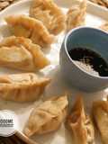 🥢🥟 Gyozas de v/c y mango🥟🥢