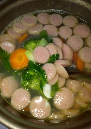 Foto resep Sop sosis brokoli