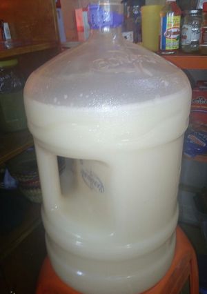 Una foto de Agua de avena a la analetxi