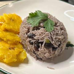 A picture of Vegetarian Cuban Rice (Moros y Cristianos).