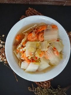 Foto resep Cah Sawi Udang