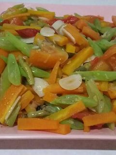 Foto resep Tumis Wortel Buncis