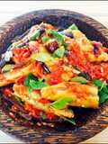 Balado terong - Aubergine with chili sauce