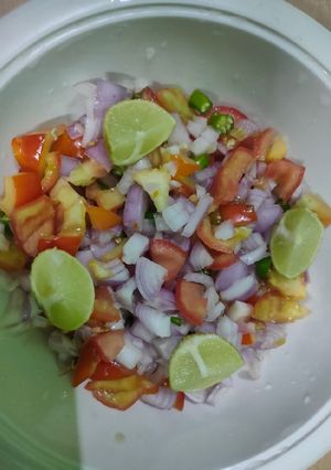 A picture of सलाद भुज्जी#jun2#ms2.