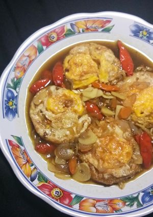 Foto resep Telur ceplok saus Inggris