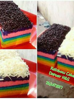 Foto resep Rainbow Cake