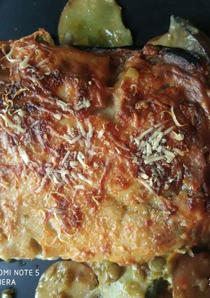 Una foto de Moussaka