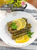 Zeytin Yağlı Yaprak Sarması (Stuffed Grape Leaves)