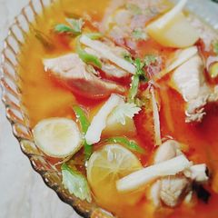 A picture of Chicken alu.