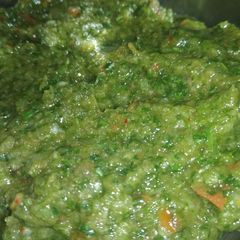 A picture of French beans chutney.