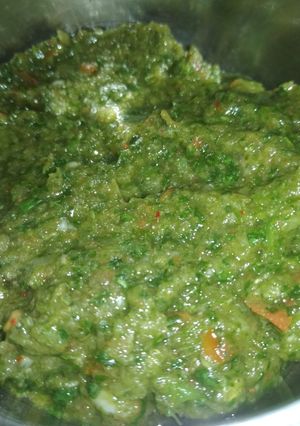 A picture of French beans chutney.
