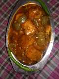 Restaurant style paneer chilli