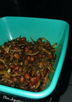 Foto resep Teri Kacang Simple