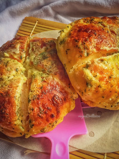 Foto resep Cream Cheese Garlic Bread