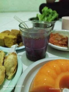 Foto resep Es telang serai madu lemon