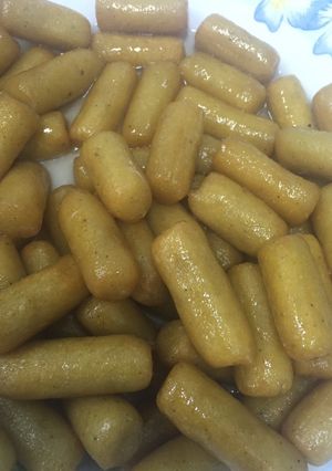 صورة لوصفة حلى بلح الشام