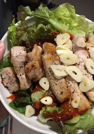 รูปของ ข้าวหน้าหมูซอสเกาหลี