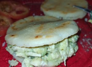 Una foto de Arepas venezolanas