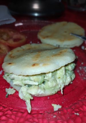 Una foto de Arepas venezolanas
