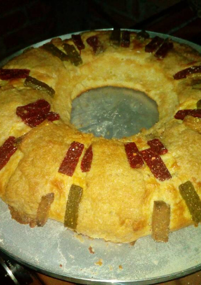 Una foto de Rosca de reyes facilísima