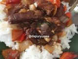 Oseng Daging Sapi Campur