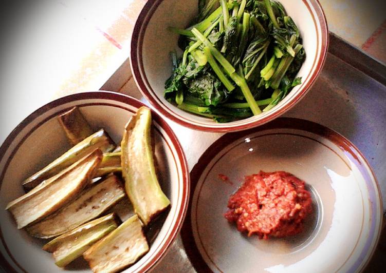 Lalapan Sayur Terong Sambal Terasi #BikinRamadanBerkesan