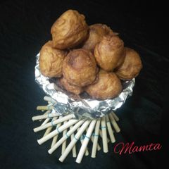 A picture of Sweet potato bonda(sweet bonda).