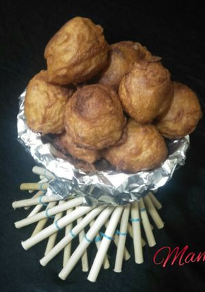 A picture of Sweet potato bonda(sweet bonda).