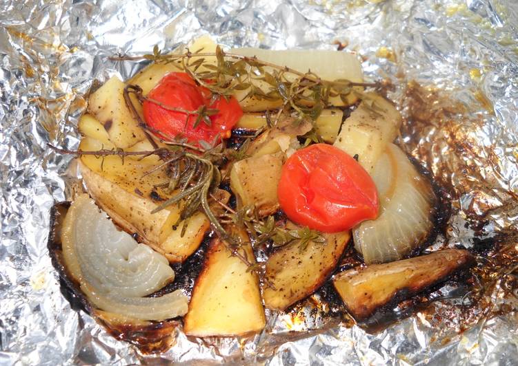 Step-by-Step Guide to Make Speedy Papas en cuña en papillote