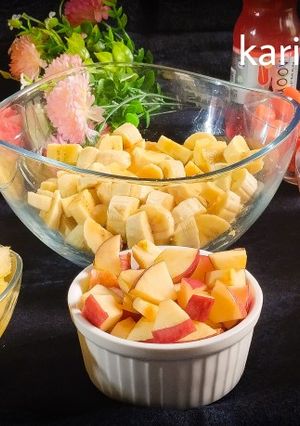A picture of Fruits salad.