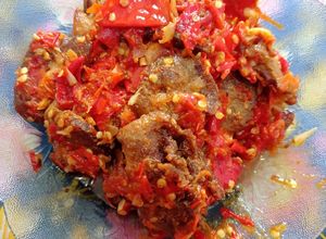 Foto resep Dendeng batokok / dendeng sapi balado