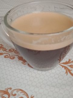 صورة لوصفة قهوة بالرغوة