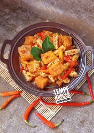 Foto resep Tempe Krecek Bumbu Merah