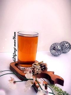 عکسی از دستور چای قرمز با عطر میخک و نعناع🍃