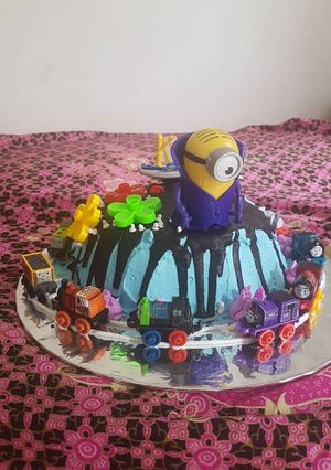 Foto resep Kue ulang tahun sederhana sangaatt hemaat dan mudah di buat