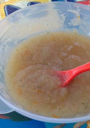 Foto resep MPASI 7+ Puree Labusiam & Tomat