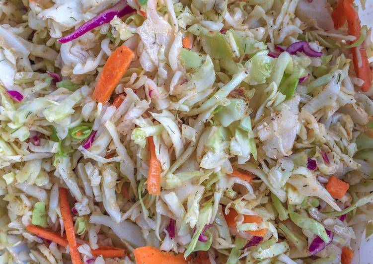 Recipe of Super Quick Sweet &amp; Spicy Cole Slaw