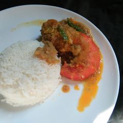 A picture of Oriya Prawn curry.